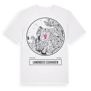 Landkreis Cuxhaven t-shirt – ekologisk bomull t-shirt från Pinshirt