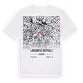 Landkreis Diepholz karta t-shirt