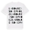 Landkreis Diepholz ordlek t-shirt