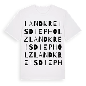 Landkreis Diepholz ordlek t-shirt – ekologisk bomull t-shirt från Pinshirt