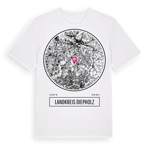 Landkreis Diepholz t-shirt – ekologisk bomull t-shirt från Pinshirt