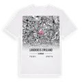 Landkreis Emsland karta t-shirt