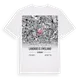 Landkreis Emsland karta t-shirt