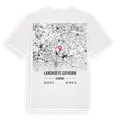 Landkreis Gifhorn karta t-shirt