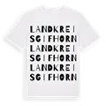Landkreis Gifhorn ordlek t-shirt