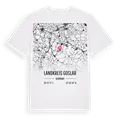 Landkreis Goslar karta t-shirt