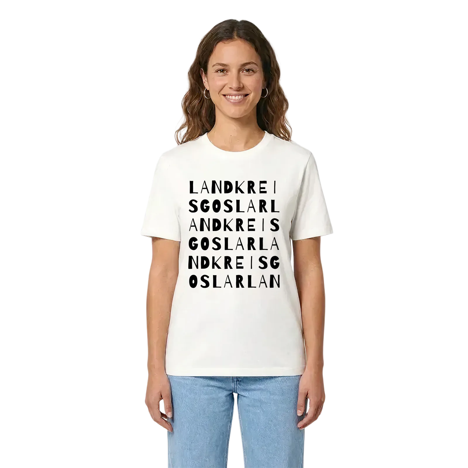 Landkreis Goslar ordlek t-shirt – White, i miljö