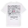 Landkreis Göttingen karta t-shirt