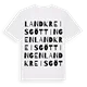 Landkreis Göttingen ordlek t-shirt