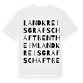 Landkreis Grafschaft Bentheim ordlek t-shirt