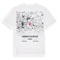 Landkreis Helmstedt karta t-shirt