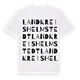 Landkreis Helmstedt ordlek t-shirt