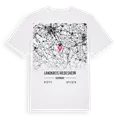 Landkreis Hildesheim karta t-shirt