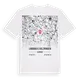 Landkreis Holzminden karta t-shirt