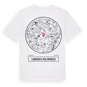 Landkreis Holzminden t-shirt – ekologisk bomull t-shirt från Pinshirt