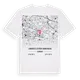 Landkreis Lüchow-Dannenberg karta t-shirt