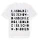 Landkreis Lüchow-Dannenberg ordlek t-shirt