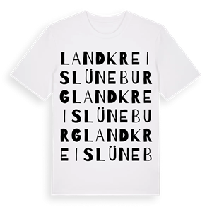 Landkreis Lüneburg ordlek t-shirt – ekologisk bomull t-shirt från Pinshirt