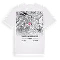 Landkreis Nienburg/Weser karta t-shirt