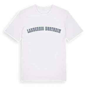 Landkreis Northeim college t-shirt – ekologisk bomull t-shirt från Pinshirt