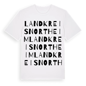 Landkreis Northeim ordlek t-shirt – ekologisk bomull t-shirt från Pinshirt