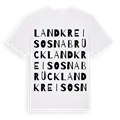 Landkreis Osnabrück ordlek t-shirt
