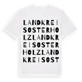Landkreis Osterholz ordlek t-shirt