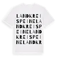 Landkreis Peine ordlek t-shirt
