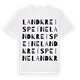 Landkreis Peine ordlek t-shirt