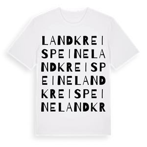 Landkreis Peine ordlek t-shirt – ekologisk bomull t-shirt från Pinshirt