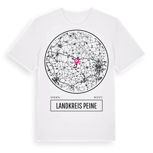 Landkreis Peine t-shirt – ekologisk bomull t-shirt från Pinshirt