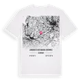 Landkreis Rotenburg (Wümme) karta t-shirt