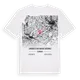 Landkreis Rotenburg (Wümme) karta t-shirt