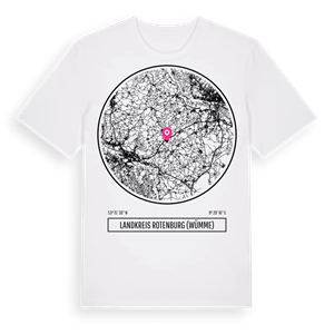 Landkreis Rotenburg (Wümme) t-shirt – ekologisk bomull t-shirt från Pinshirt