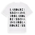 Landkreis Schaumburg ordlek t-shirt
