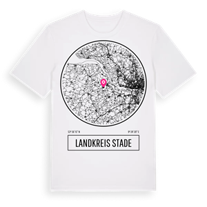 Landkreis Stade t-shirt – ekologisk bomull t-shirt från Pinshirt