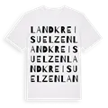 Landkreis Uelzen ordlek t-shirt