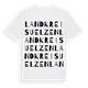 Landkreis Uelzen ordlek t-shirt