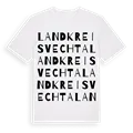 Landkreis Vechta ordlek t-shirt