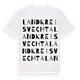 Landkreis Vechta ordlek t-shirt