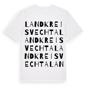 Landkreis Vechta ordlek t-shirt – ekologisk bomull t-shirt från Pinshirt