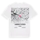 Landkreis Verden karta t-shirt