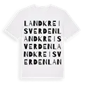 Landkreis Verden ordlek t-shirt