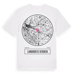 Landkreis Verden t-shirt – ekologisk bomull t-shirt från Pinshirt
