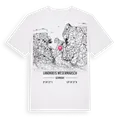 Landkreis Wesermarsch karta t-shirt