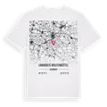 Landkreis Wolfenbüttel karta t-shirt