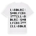 Landkreis Wolfenbüttel ordlek t-shirt