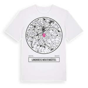 Landkreis Wolfenbüttel t-shirt – ekologisk bomull t-shirt från Pinshirt