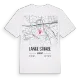 Lange Straße karta t-shirt