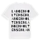 Langenholtensen ordlek t-shirt